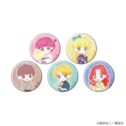 『きんぎょ注意報!』缶バッジ06/浴衣ver. コンプリートセット(全5種)(グラフアートイラスト)