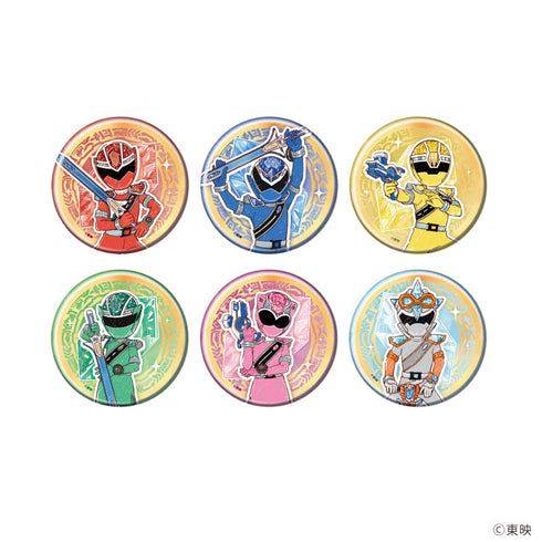 『魔進戦隊キラメイジャー』缶バッジ01/コンプリートセット(全6種)(グラフアートイラスト)