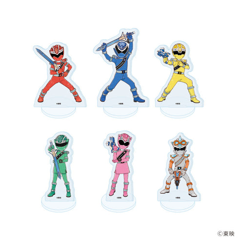 『魔進戦隊キラメイジャー』アクリルぷちスタンド01/コンプリートセット(全6種)(グラフアートイラスト)
