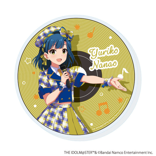 『アイドルマスター ミリオンライブ!』アクリルコースター02/七尾 百合子 カラオケver.(描き下ろしイラスト)