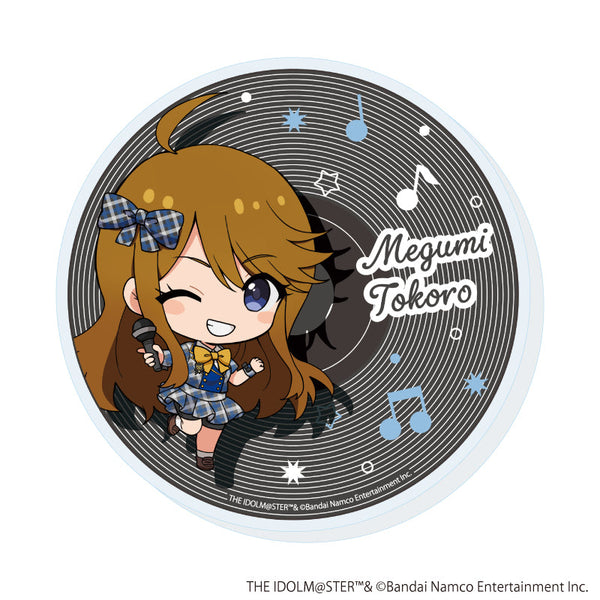 『アイドルマスター ミリオンライブ!』アクリルコースター08/所 恵美 カラオケver.(ミニキャライラスト)