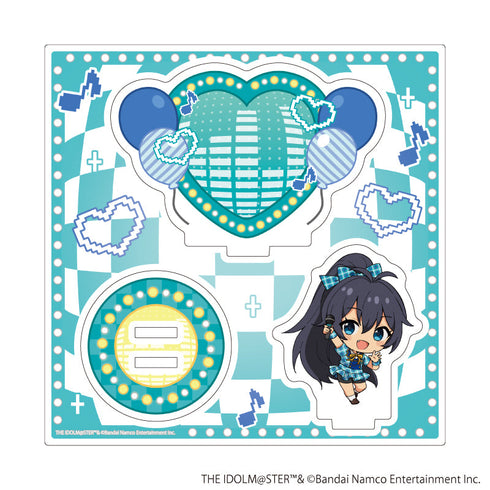 『アイドルマスター ミリオンライブ!』アクリルスタンドプレート26/我那覇 響 カラオケver.(ミニキャライラスト)