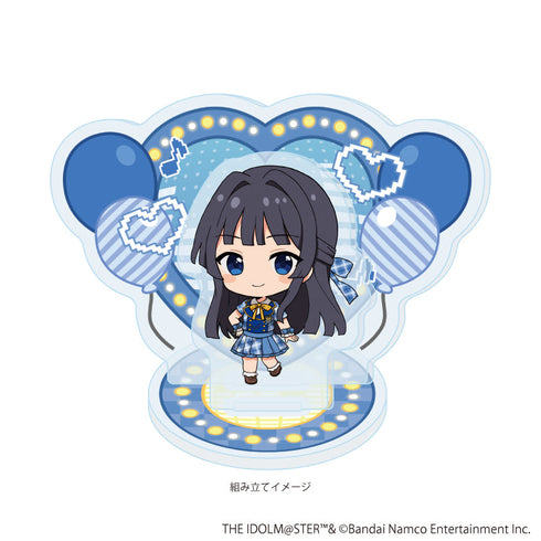 『アイドルマスター ミリオンライブ!』アクリルスタンドプレート28/最上 静香 カラオケver.(ミニキャライラスト)