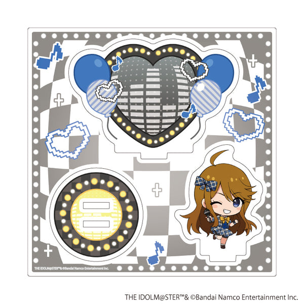 『アイドルマスター ミリオンライブ!』アクリルスタンドプレート30/所 恵美 カラオケver.(ミニキャライラスト)
