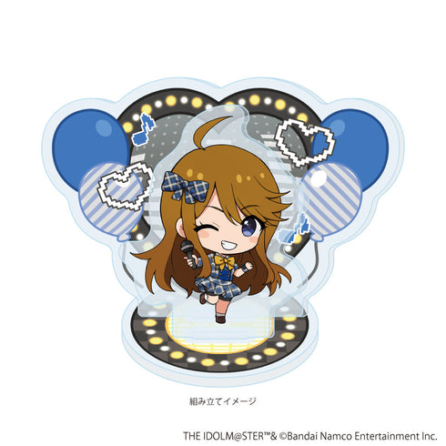 『アイドルマスター ミリオンライブ!』アクリルスタンドプレート30/所 恵美 カラオケver.(ミニキャライラスト)
