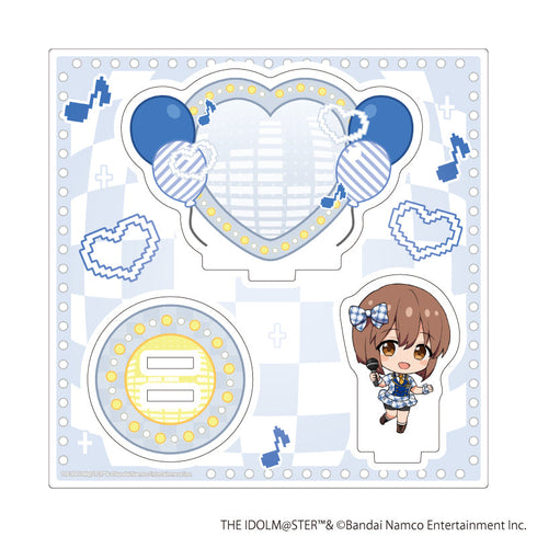 『アイドルマスター ミリオンライブ!』アクリルスタンドプレート31/萩原 雪歩 カラオケver.(ミニキャライラスト)