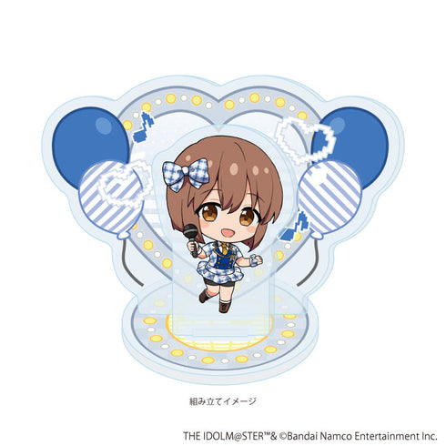 『アイドルマスター ミリオンライブ!』アクリルスタンドプレート31/萩原 雪歩 カラオケver.(ミニキャライラスト)