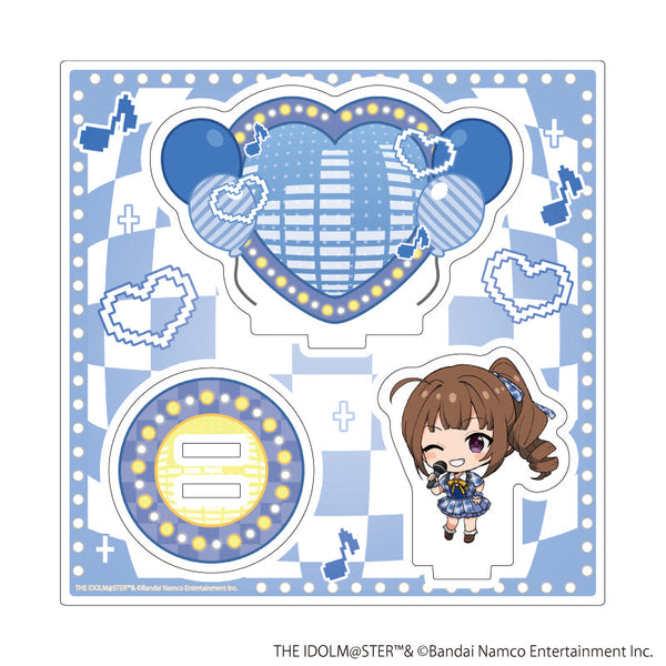 『アイドルマスター ミリオンライブ!』アクリルスタンドプレート35/横山 奈緒 カラオケver.(ミニキャライラスト)
