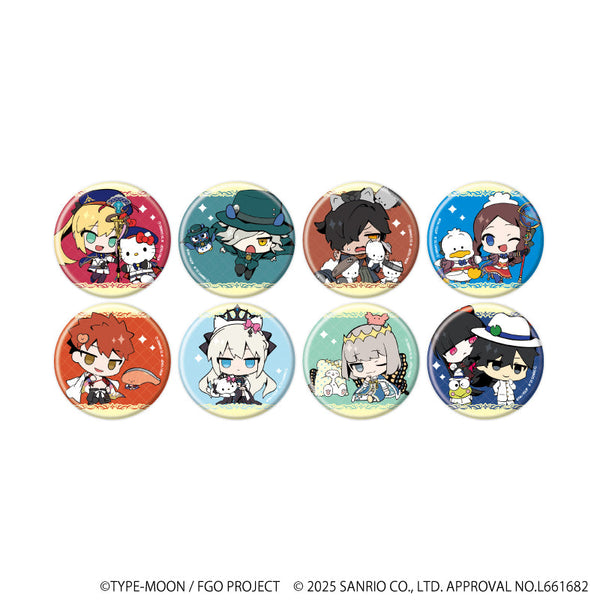 『Fate/Grand Order×サンリオキャラクターズ』缶バッジ03/コンプリートセット(全8種)(コラボイラスト)