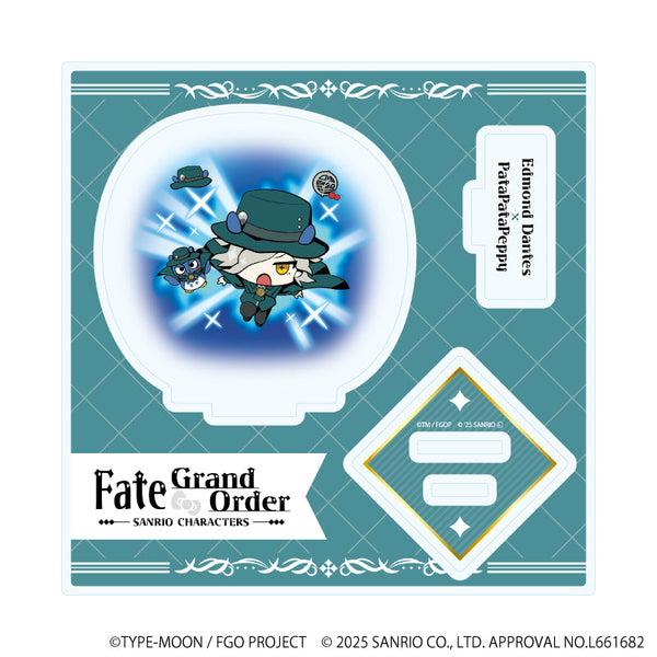 『Fate/Grand Order×サンリオキャラクターズ』アクリルスタンドプレート18/巌窟王×パタパタペッピー(コラボイラスト)