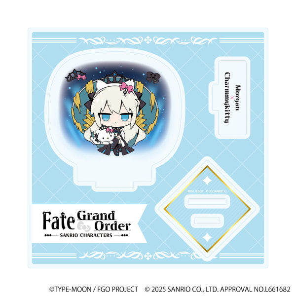 『Fate/Grand Order×サンリオキャラクターズ』アクリルスタンドプレート26/モルガン×チャーミーキティ(コラボイラスト)