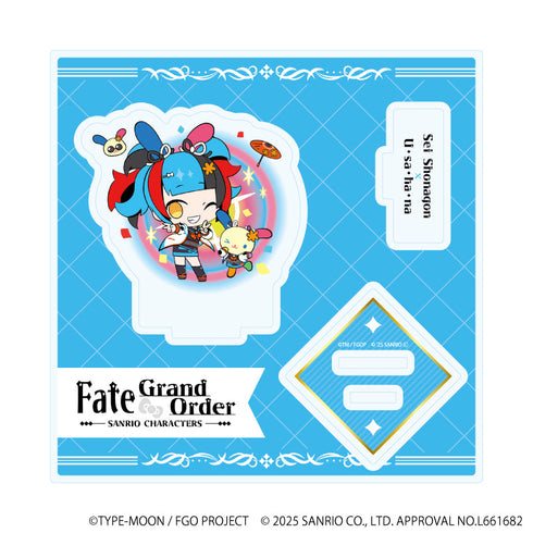 『Fate/Grand Order×サンリオキャラクターズ』アクリルスタンドプレート28/清少納言×ウサハナ(コラボイラスト)