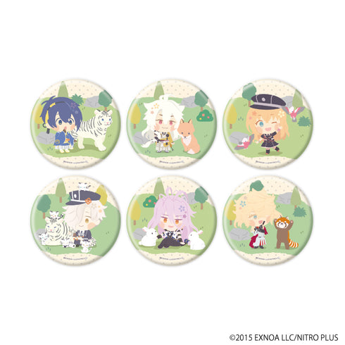 『わんぱく!刀剣乱舞』缶バッジ58/コンプリートセット(全6種)