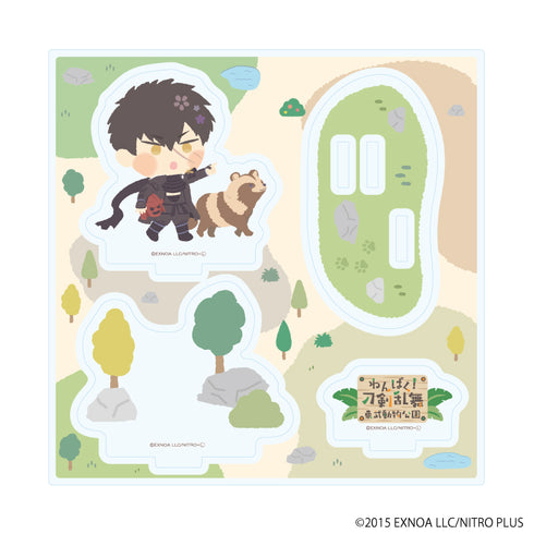 『わんぱく!刀剣乱舞』アクリルスタンドプレート124/どうだぬきまさくに