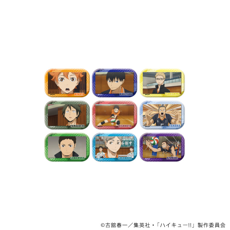 ハイキュー!!』スクエア缶バッジ(横長)02/コンプリートセット(全