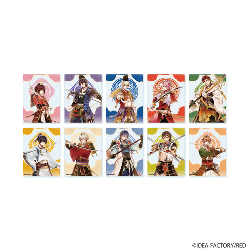 『ビルシャナ戦姫 ~源平飛花夢想~』アクリルカード02/コンプリートセット(全10種)(公式イラスト)