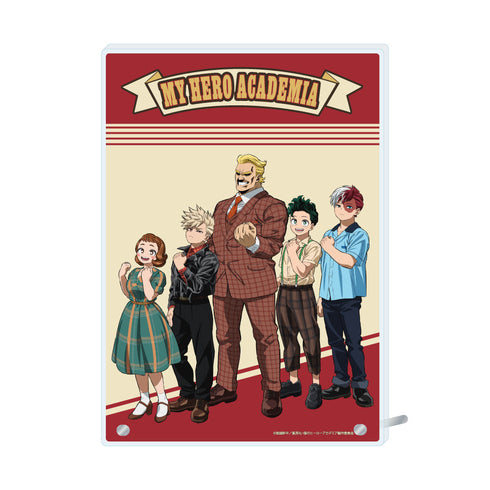 『僕のヒーローアカデミア』アクリルプレート アメリカンレトロVer.