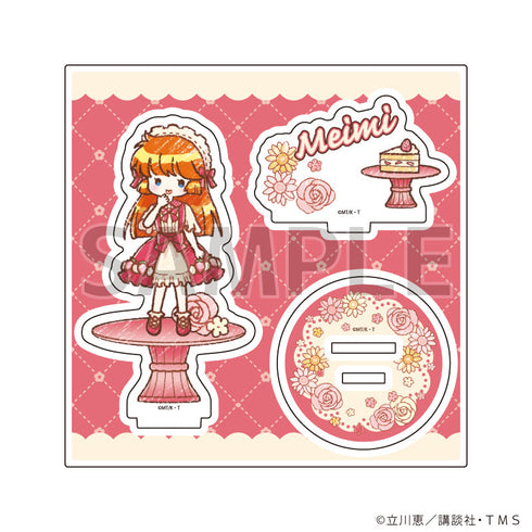 『怪盗セイント・テール』アクリルスタンドプレート01/羽丘芽美 スイーツドレスver.(グラフアートイラスト)
