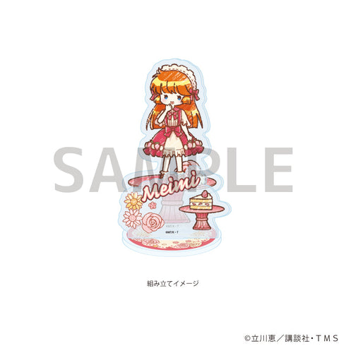 『怪盗セイント・テール』アクリルスタンドプレート01/羽丘芽美 スイーツドレスver.(グラフアートイラスト)