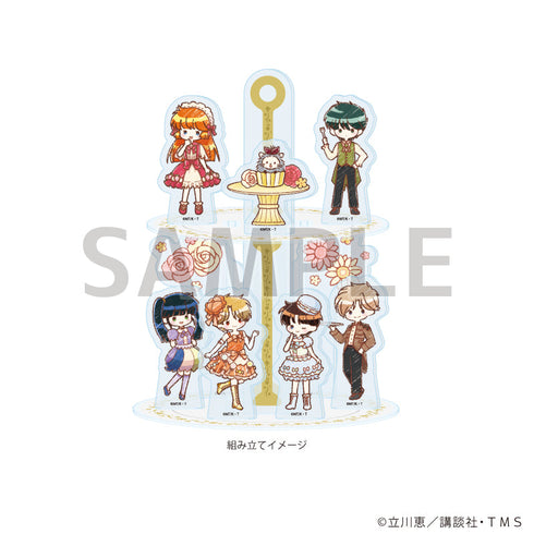 『怪盗セイント・テール』アクリルジオラマ02/集合デザイン スイーツドレスver.(グラフアートイラスト)