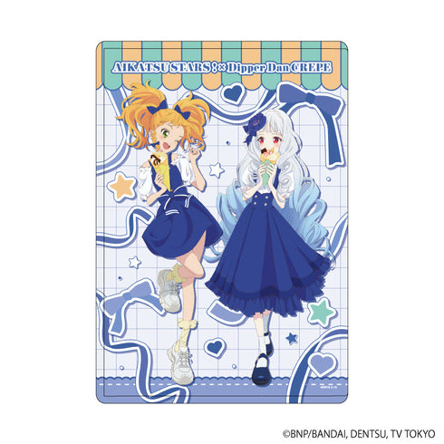 『アイカツスターズ!』キャラクリアケース04/ゆず&リリィ(描き下ろしイラスト)