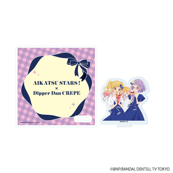『アイカツスターズ!』アクリルコースタースタンド01/ゆめ&小春(描き下ろしイラスト)