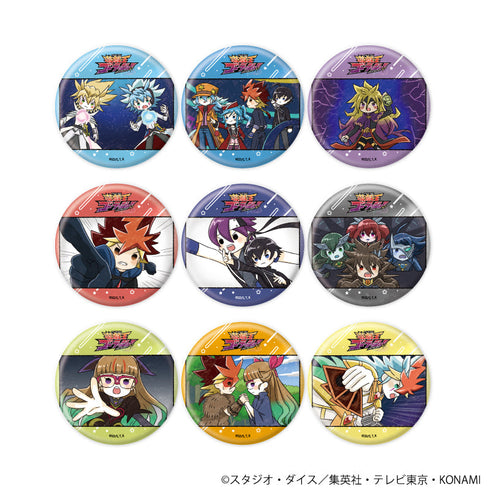『遊☆戯☆王ゴーラッシュ!!』缶バッジ09/コンプリートセット(全9種)(グラフアートイラスト)
