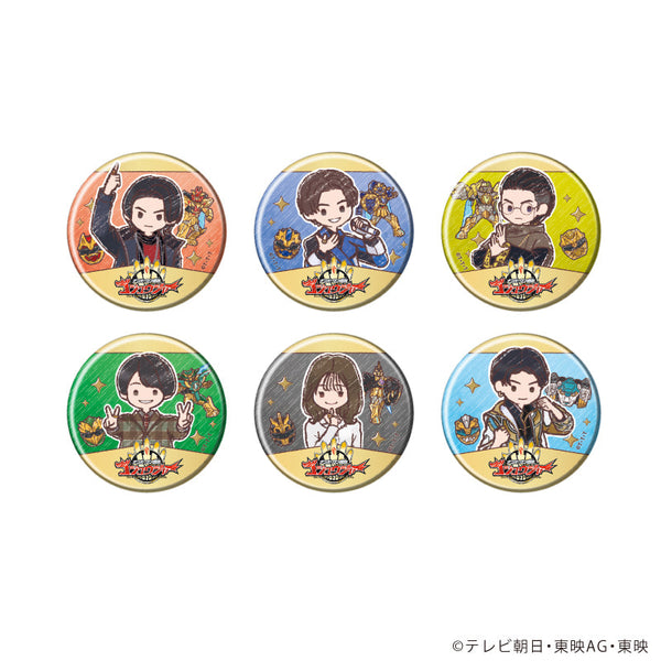『ナンバーワン戦隊ゴジュウジャー』缶バッジ02/コンプリートセット(全6種)(グラフアートイラスト)