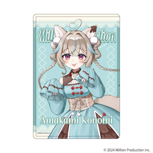 『Million Production』キャラクリアケース03/甘狼このみ チャイナロリータver.(描き起こしイラスト)