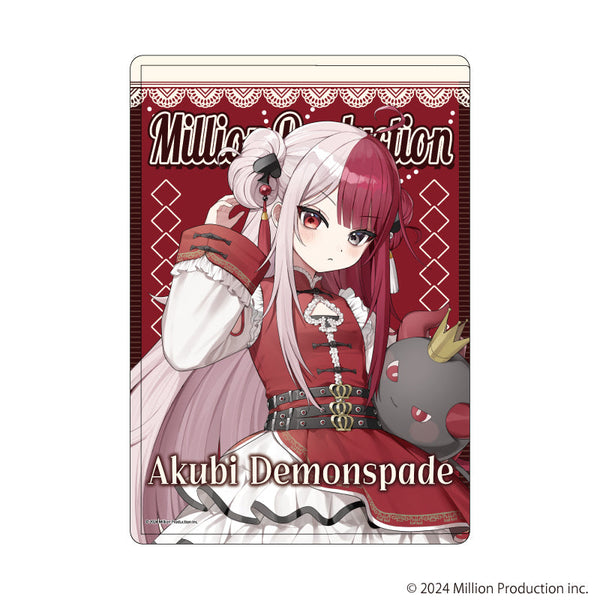 『Million Production』キャラクリアケース05/あくび・でもんすぺーど チャイナロリータver.(描き起こしイラスト)