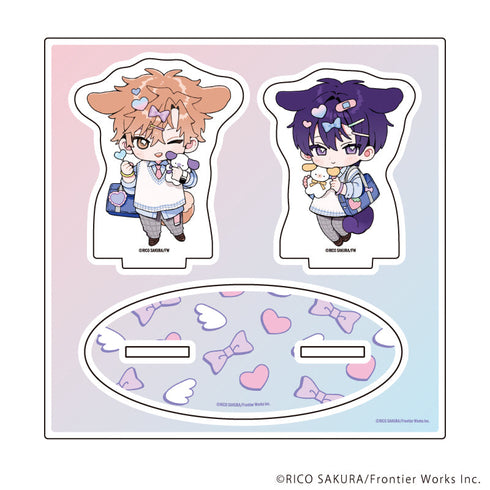 『ストロベリーキス・メルト』アクリルスタンドプレート01/A(描き下ろしイラスト)