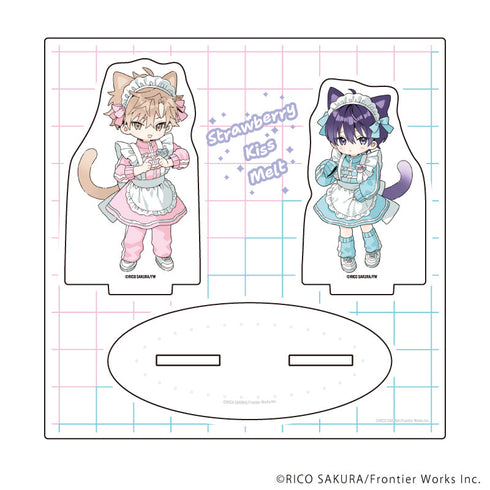 『ストロベリーキス・メルト』アクリルスタンドプレート03/C(描き下ろしイラスト)