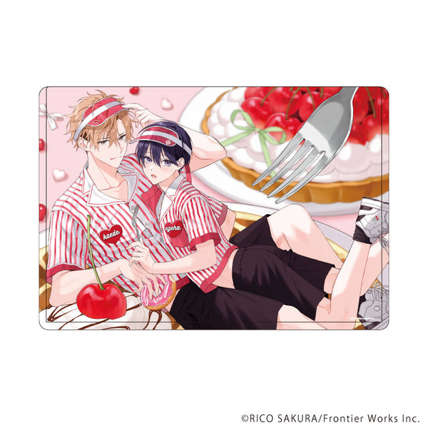 『ストロベリーキス・メルト』キャラクリアケース01/楓&朱羽(既存イラスト)