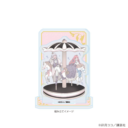 『恋せよまやかし天使ども』アクリルスタンドプレート01/桂おとぎ&一刻A(公式イラスト)