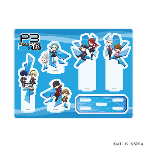 『ペルソナ 3 リロード』アクリルジオラマ『ペルソナ3 リロード』01/集合デザイン(POP Artイラスト)【202609再販】