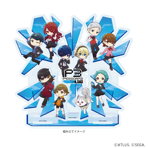 『ペルソナ 3 リロード』アクリルジオラマ『ペルソナ3 リロード』01/集合デザイン(POP Artイラスト)【202609再販】
