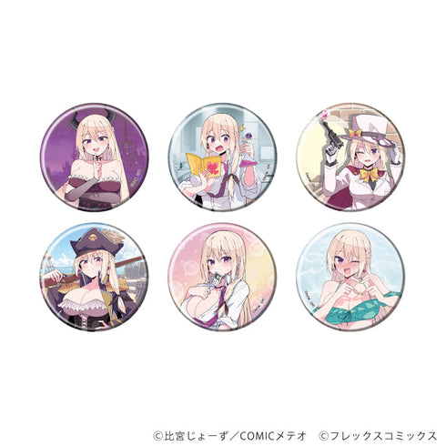 『委員長ですが不良になるほど恋してます!』缶バッジ01/コンプリートセット(全6種)(公式&描き下ろしイラスト)