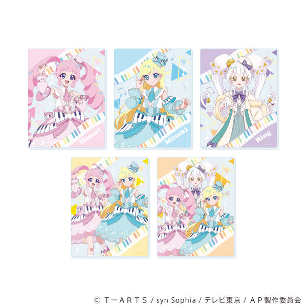 『ひみつのアイプリ』アクリルカード04/音楽の秋ver. コンプリートセット(全5種)(描き下ろしイラスト)