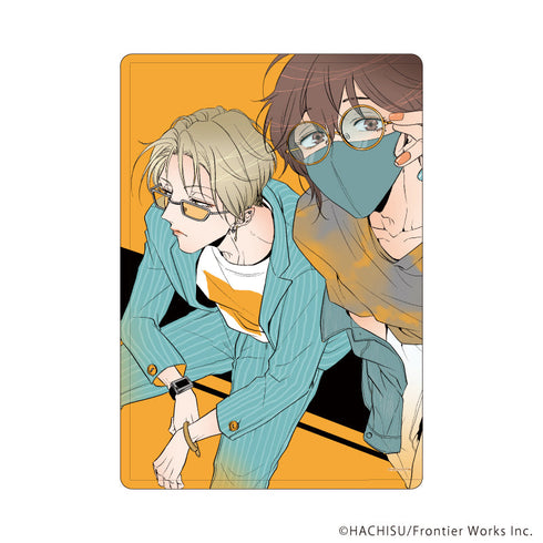 『甘くて熱くて息もできない』キャラクリアケース01/理央&絢斗(公式イラスト)