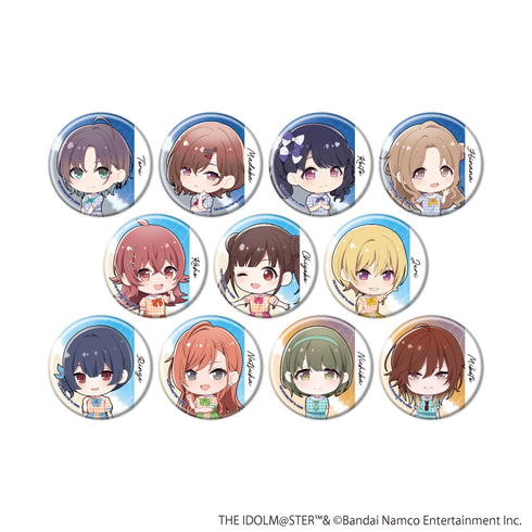 『アイドルマスター シャイニーカラーズ』缶バッジ05/セーラー風アイドル衣装ver. コンプリートセット(全11種)(ミニキャライラスト)