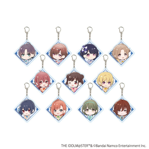 『アイドルマスター シャイニーカラーズ』アクリルキーホルダー02/セーラー風アイドル衣装ver. コンプリートセット(全11種)(ミニキャライラスト)