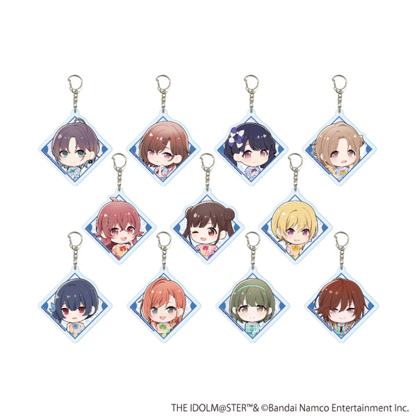 『アイドルマスター シャイニーカラーズ』アクリルキーホルダー02/セーラー風アイドル衣装ver. コンプリートセット(全11種)(ミニキャライラスト)