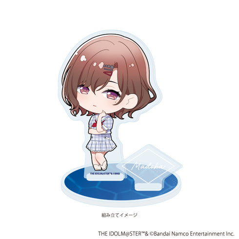 『アイドルマスター シャイニーカラーズ』アクリルスタンドプレート02/樋口円香 セーラー風アイドル衣装ver.(ミニキャライラスト)