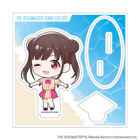 『アイドルマスター シャイニーカラーズ』アクリルスタンドプレート06/園田智代子 セーラー風アイドル衣装ver.(ミニキャライラスト)