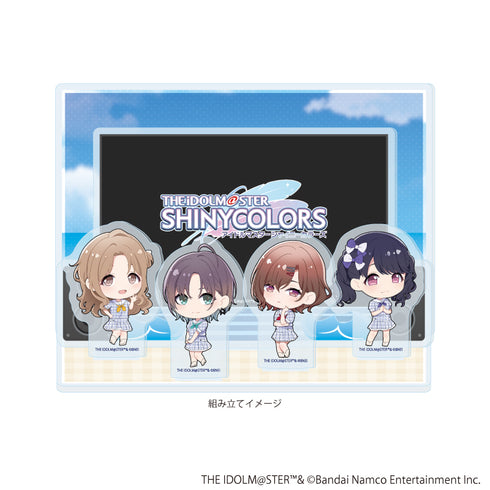 『アイドルマスター シャイニーカラーズ』アクリルジオラマ02/283プロ ノクチル セーラー風アイドル衣装ver.(ミニキャライラスト)
