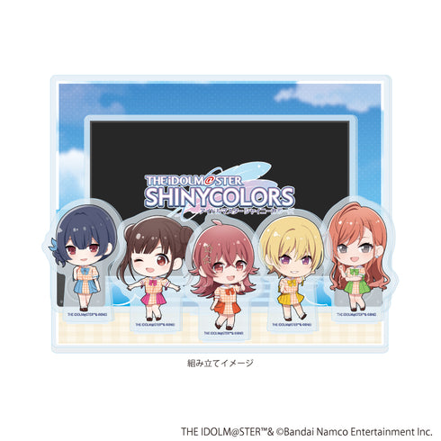 『アイドルマスター シャイニーカラーズ』アクリルジオラマ03/283プロ 放課後クライマックスガールズ セーラー風アイドル衣装ver.(ミニキャライラスト)