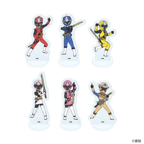 『手裏剣戦隊ニンニンジャー』アクリルぷちスタンド01/コンプリートセット(全6種)(グラフアートイラスト)