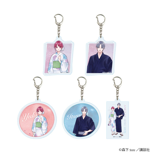 『ゆびさきと恋々』アクリルキーホルダー03/コンプリートセット(全5種)(描き下ろしイラスト)