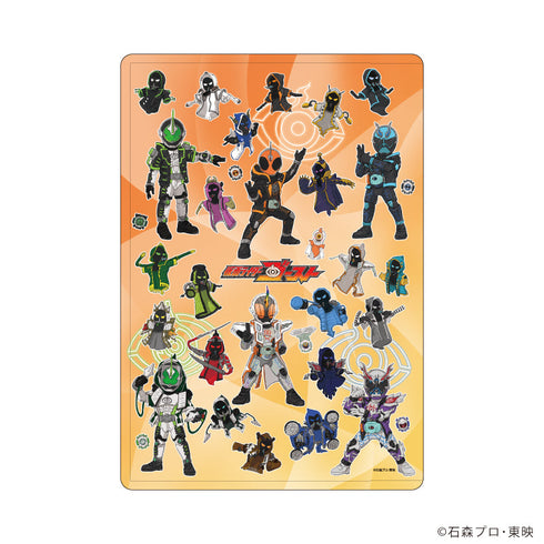 『仮面ライダーゴースト』キャラクリアケース01/集合デザイン(グラフアートイラスト)