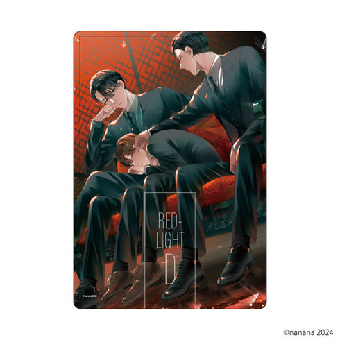 『RED-LIGHT D』キャラクリアケース01/鈴&龍&裂(公式イラスト)